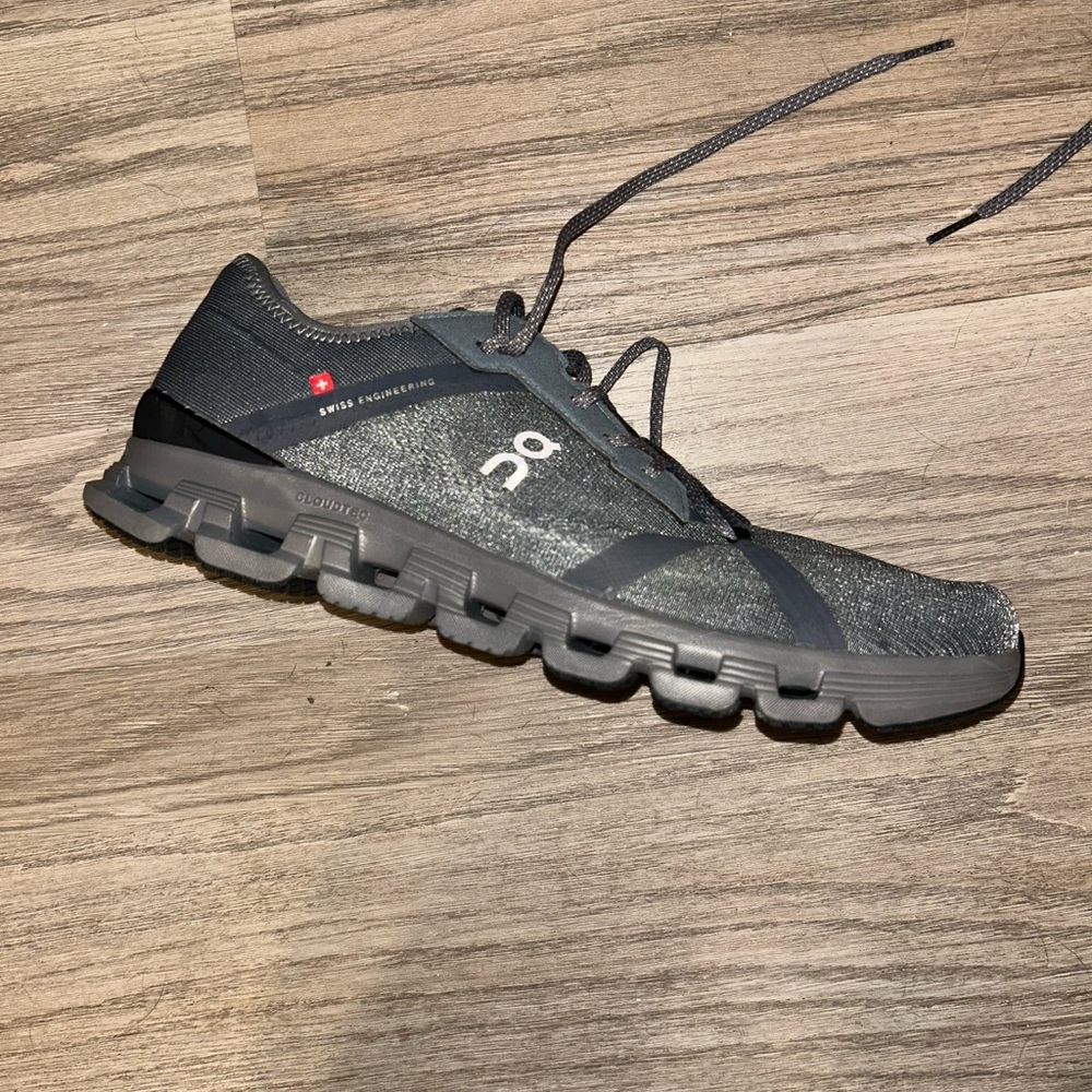 On Running Stone/charcoal Athletic Sneakers